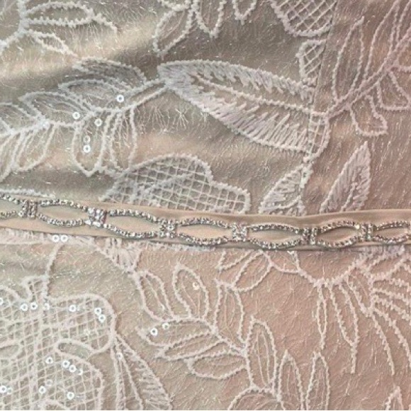 Helen Fontaine Lace Ivory over Champagne NEW - Picture 6 of 6